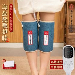乐氏南同 海盐热敷护膝电加热艾灸腿部理疗袋手臂膝盖关节热敷仪艾草按摩