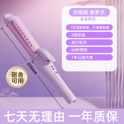 志高 直卷两用卷发棒28mm电夹板小型持久定型不伤发宿舍便携