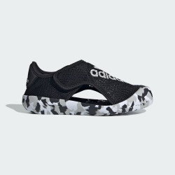 adidas 儿童ALTAVENTURE 2.0 I魔术贴运动休闲凉鞋 黑色   29