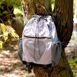 40000KM 登山包轻便桃心户外双肩包徒步登山女大学生大容量旅行书包