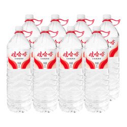 娃哈哈 纯净水 2L*8瓶 塑包