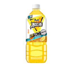 康师傅 柠檬冰红茶低糖高纤冰红茶900ml*8瓶