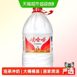 娃哈哈 纯净水 4.5L*4桶