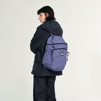 MYEDITION 双肩包原创山系旅游登山轻便户外背包学生书包 长花蓝紫大号