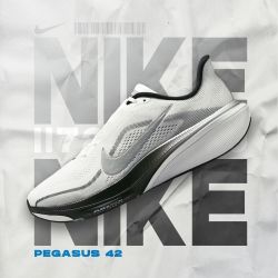 NIKE PEGASUS 42 男款跑步鞋 II7210-100