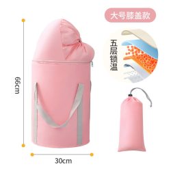 足之有道 泡脚桶可折叠高深过小腿家用便携式足浴神器洗脚盆保温泡脚袋加厚