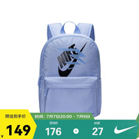 NIKE 3BRAND 耐克满印双肩背包男女书包大容量多口袋户外出行收纳包