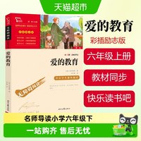 88VIP：爱的教育童年小英雄雨来六年级上下册快乐读书吧暑假小学必读书目