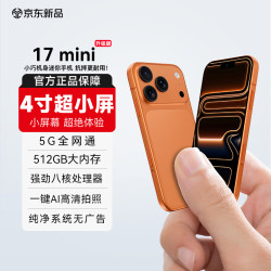 魅紫 17mini智能迷你小手机 5G全网通 4英寸超小屏高清像素长续航16G+512GB 官方标配