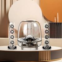 哈曼卡顿 SoundSticks3 水晶三代 电视多媒体桌面电脑有线音箱 低音炮音响 环绕立体声 赠送蓝牙接收器