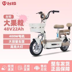 台铃 大果粒 新新国标 电动车 自行车 续航 成人代步 电瓶车 通勤 4822