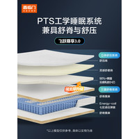 喜临门 -飞跃尊享3.0 床垫 泰国乳胶舒脊黄麻七区弹簧席梦思偏硬