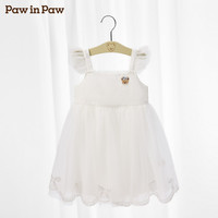 Paw in Paw PawinPaw卡通小熊童装26年春夏季新款女宝宝公主吊带网纱连衣裙