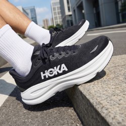 HOKA BONDI 9 邦代9 男款跑步鞋 1162011-BWHT