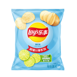 乐事 马铃薯片 青柠味 135g