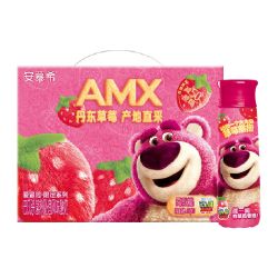 安慕希 草莓味减蔗糖酸牛奶