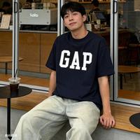 Gap logo字母印花 男女装短袖T恤