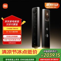 小米 XMZNMS19OD 双摄全景猫眼 人脸指纹锁 双摄版