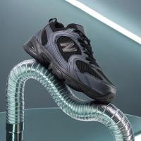 new balance NB24年男女黑色复古老爹鞋MR530PB
