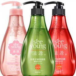 滋源 洗发水 400ml*3瓶