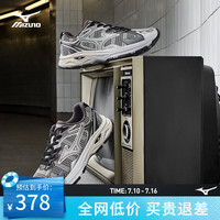 美津浓 RACER S 缓震透气网面 赛博银 41码 跑步鞋