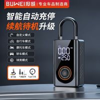 埠威 BUWEI车载充气泵车用打气筒迷你便携式汽车公路车轮胎打气泵