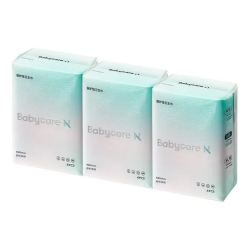 小N babycare消毒级卫生巾420mm*3包12片+安睡裤一包