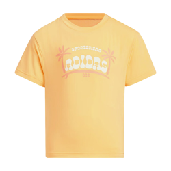 adidas 儿童夏季透气短袖 T恤