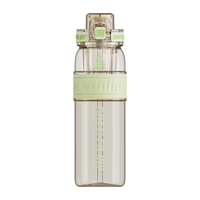 吨吨 PPSU106 耐高温双饮杯 香草绿 750ml