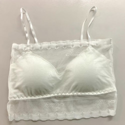 GOSO 无钢圈内衣女薄款美背聚拢小胸少女学生打底防走光抹胸
