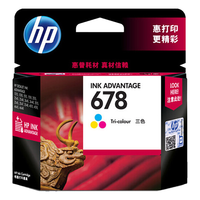 HP 惠普 678 CZ108AA 墨盒 彩色 单个装
