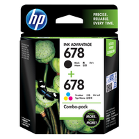 HP 惠普 678 L0S24AA 墨盒 黑彩套装