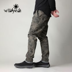 野也wildyeah_079c1户外运动徒步登山修身休闲工装慢跑裤束口裤