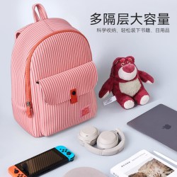 诺狐 初中生书包男2025新款女孩外出旅游休闲双肩背包大容量