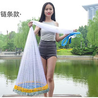 飞盘网捞鱼飞盘式撒网手抛网渔网手撒鱼网户外撒网抓鱼捕鱼网钓鱼