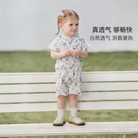 巴厘小猪 婴儿衣服短袖连体衣