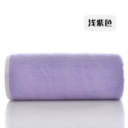 浴巾速干洗澡专用浅紫色