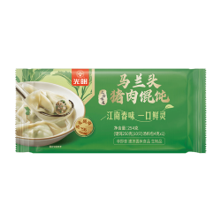 光明牌 马兰头猪肉馄饨 254g*7袋