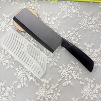 移动端：利瓷 德国风 LC2606 高档陶瓷菜刀 黑刃 16.5cm 刀尖角度60°以上