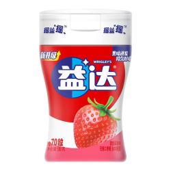益达 无糖口香糖 清爽草莓味 98g