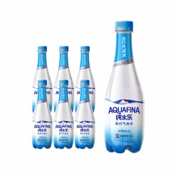 百事 AQUAFINA 纯水乐 苏打气泡水 410ml*6瓶