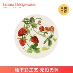 EMMA BRIDGEWATER 草莓马克杯水杯陶瓷餐盘餐具emmabrigewater英国