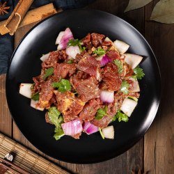 大庄园 上脑拌肉烤肉食材500g*3袋