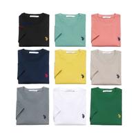 U.S. POLO ASSN. 刺绣速干索罗娜凉感 男士T恤