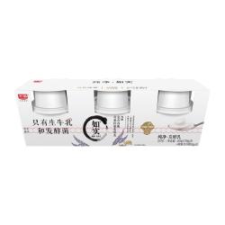 光明 低温酸奶 如实纯净发酵乳(内赠奇亚籽藜麦燕麦)135g*12+3杯午餐搭配