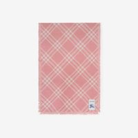 移动端:BURBERRY 宽版格纹丝毛混纺围巾 81124621 65cm*200cm