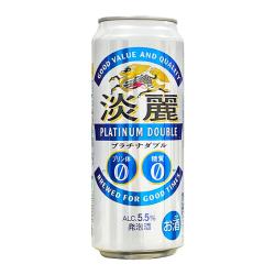 麒麟象麒麟淡丽无糖啤酒无嘌呤发泡酒日本进口啤酒 500mL 6罐