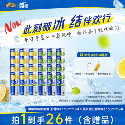 麒麟 冰结鸡尾酒果酒气泡酒低度酒微醺配制酒330ml/罐多口味 混合口味330ml*24罐