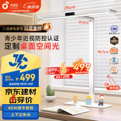 孩视宝 护眼台灯大路灯国AA级学习灯儿童家用智能灯JD66-45W