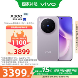 vivo X300 12+256G 蓝晶x天玑9500 6040mAh 智能手机